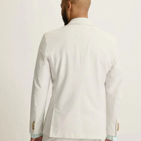 Tommy Bahama Linen Preppy Coastal KhakiJacket Blazer Sports Double Vented Medium
